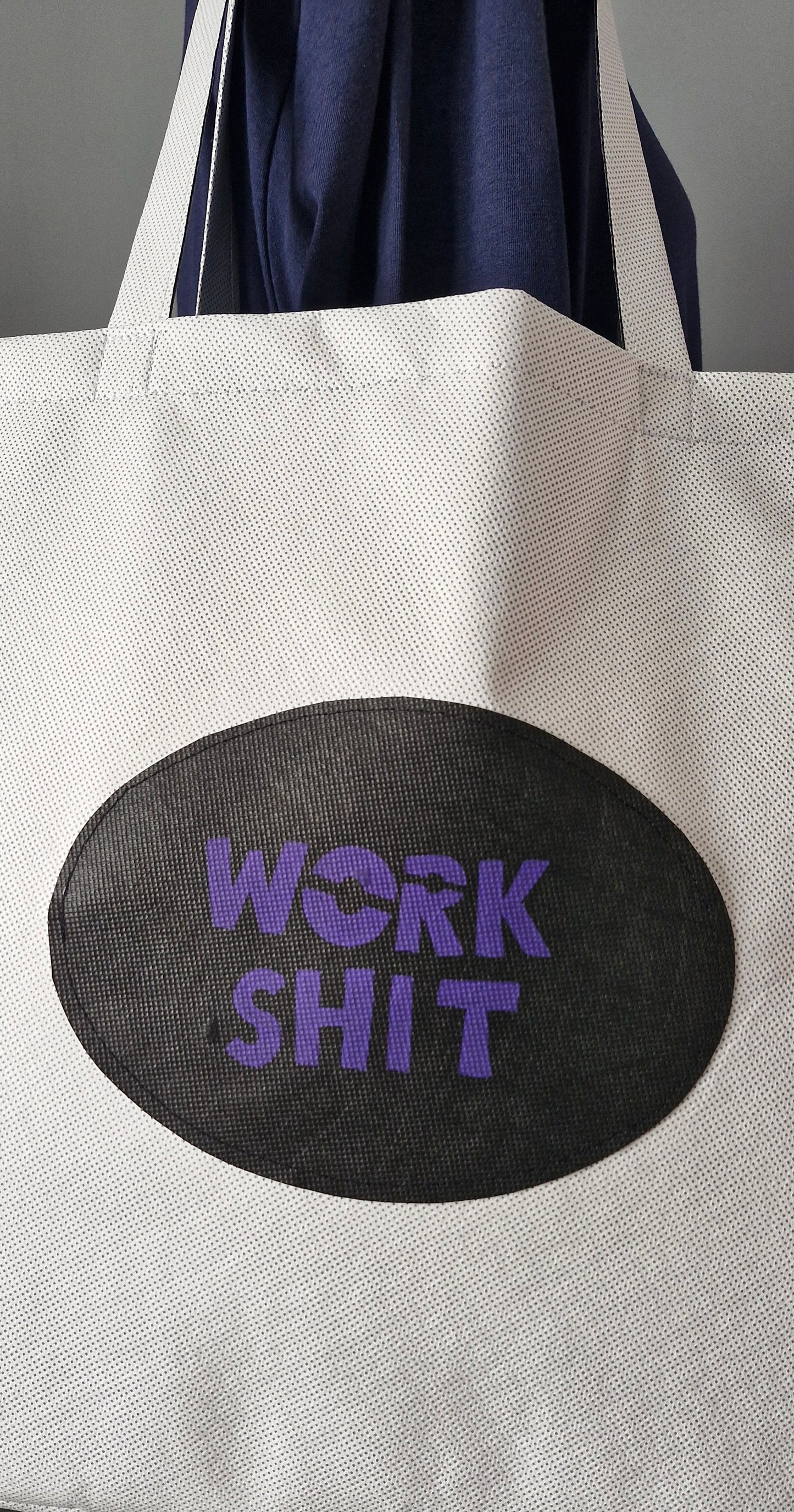 Bag - 'Work shit' tote bag