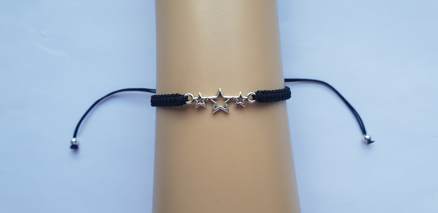 Triple star bracelet