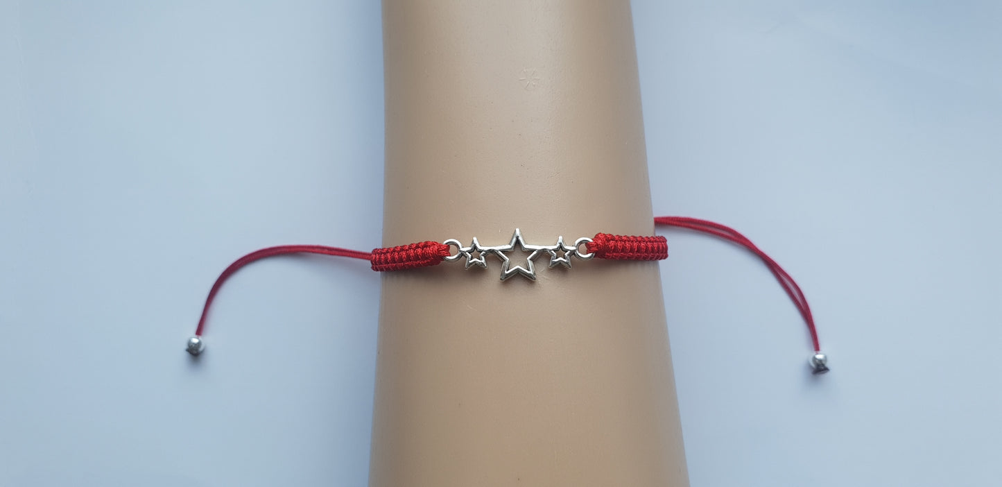 Triple star bracelet