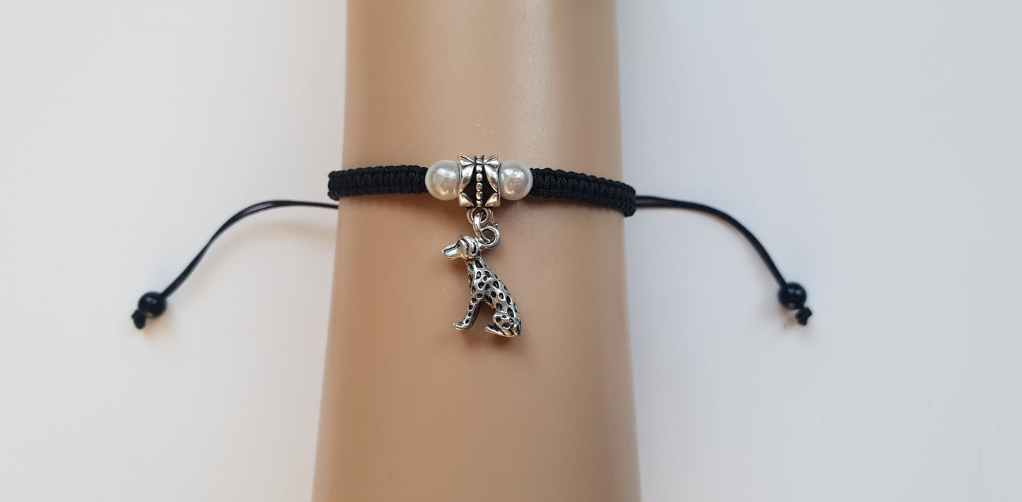 Dalmation charm bracelet