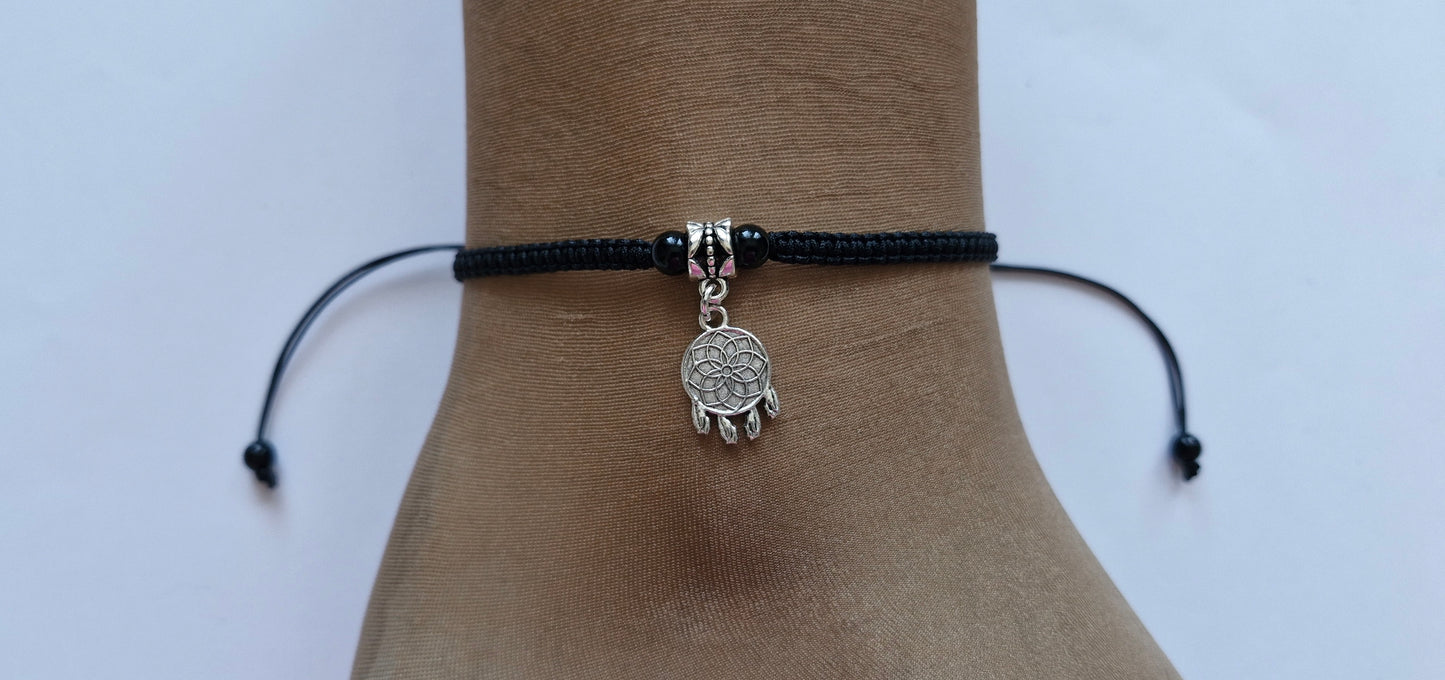 Dream catcher anklet