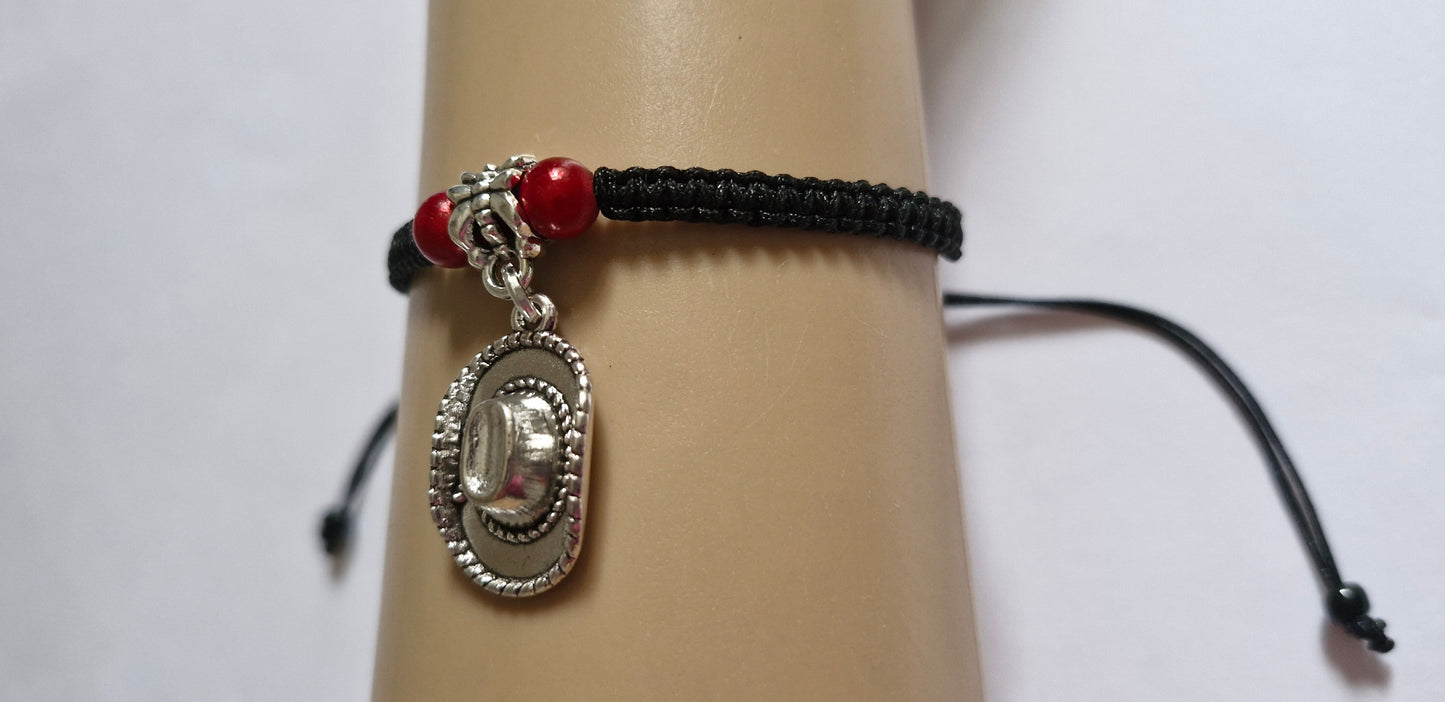 Cowboy hat bracelet