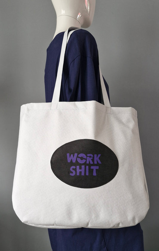 Bag - 'Work shit' tote bag
